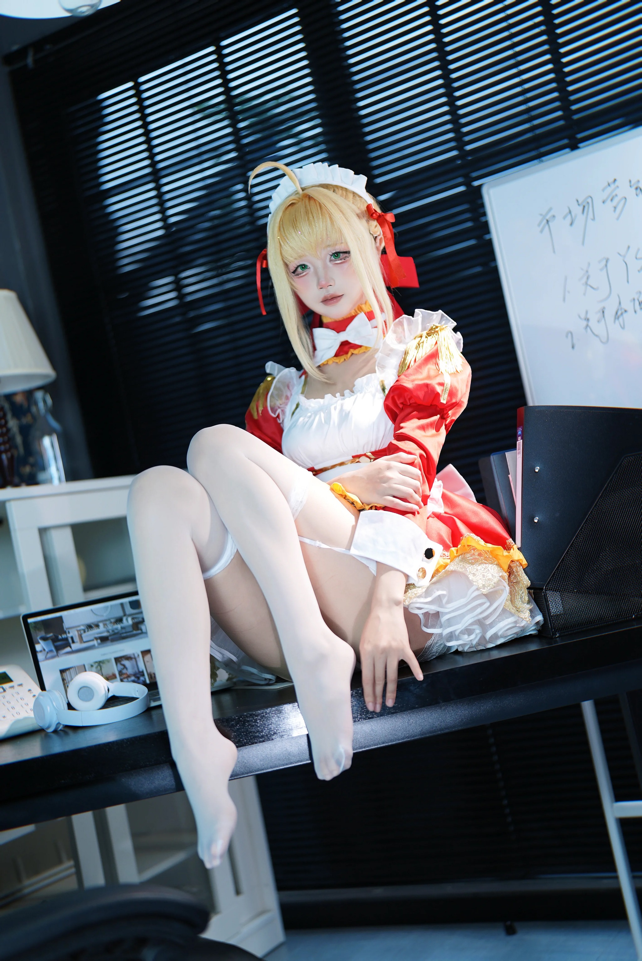 五更百鬼 - NO.052 FGO 尼禄女仆[15P]-XikXak